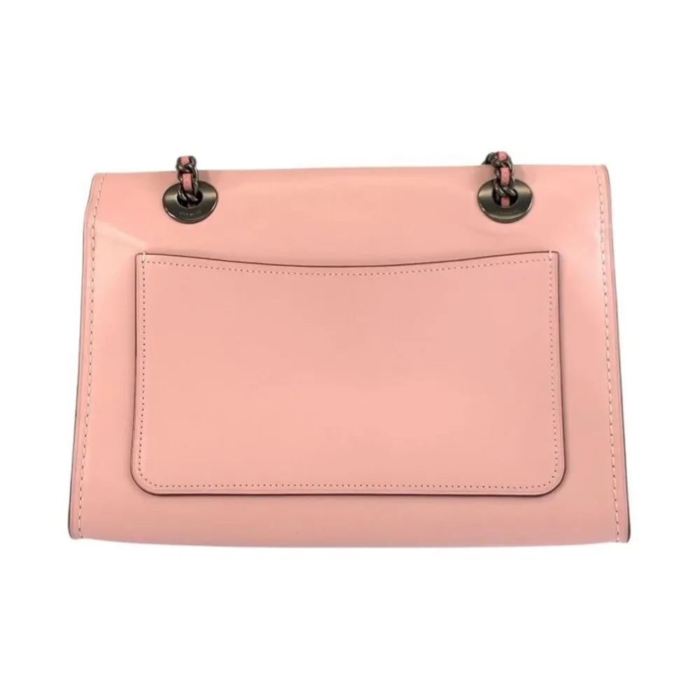 Coach Leather Parker Tea Rose Blossom Bag - Picture 3 of 10